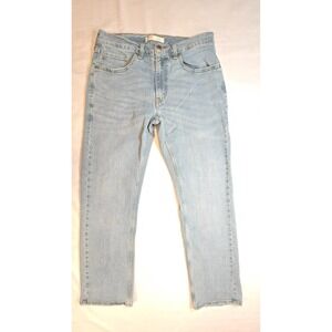 Levi Strauss Signature Jeans Men's 32x29 Light Blue Wash Relaxed Fit Denim